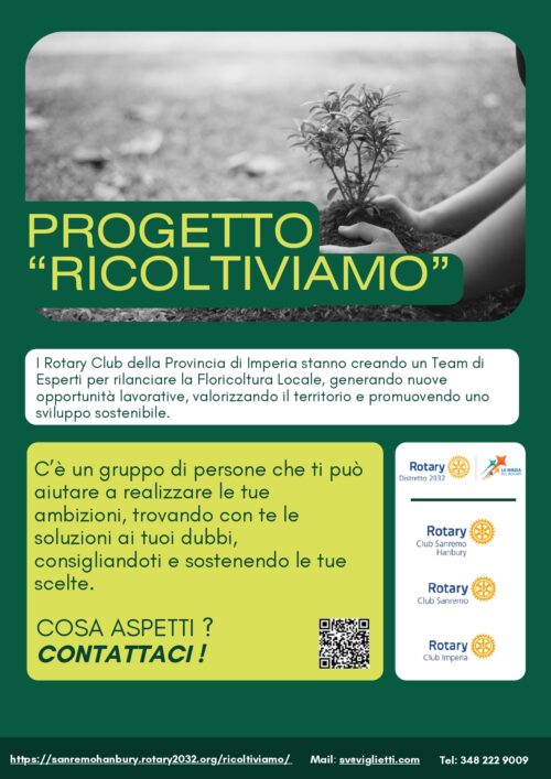 PROGETTO RICOLTIVIAMO